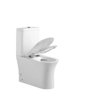 Унитаз-компакт Agger AT01000 безободковый, сиденье с микролифтом